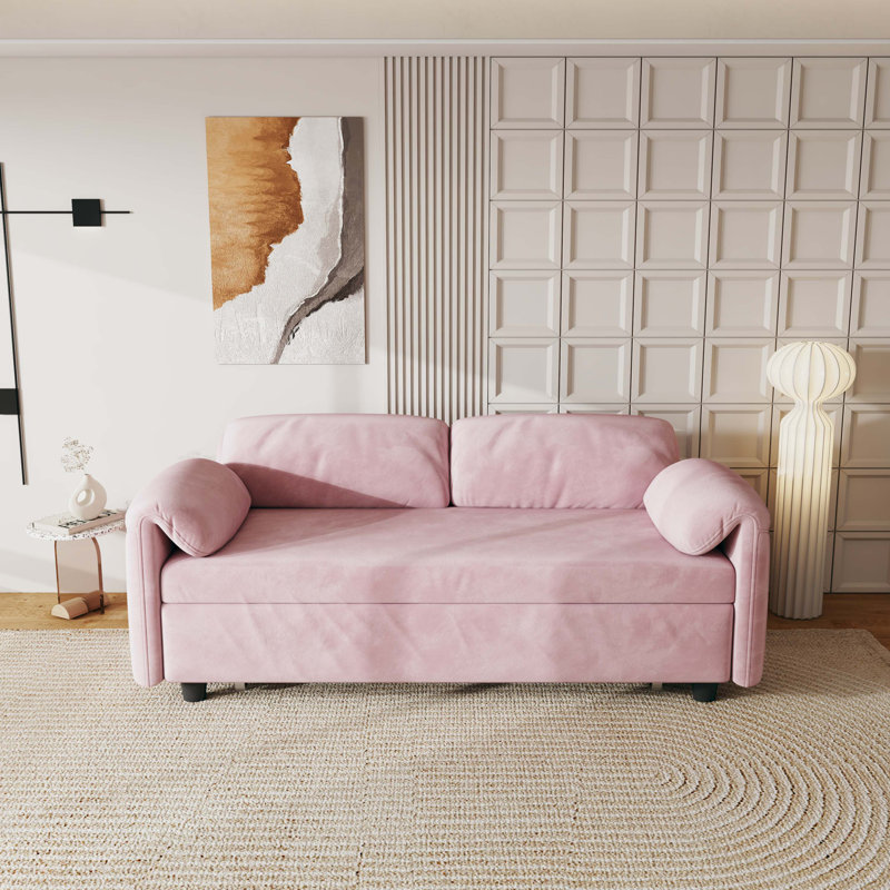 Wayfair pink couch discount